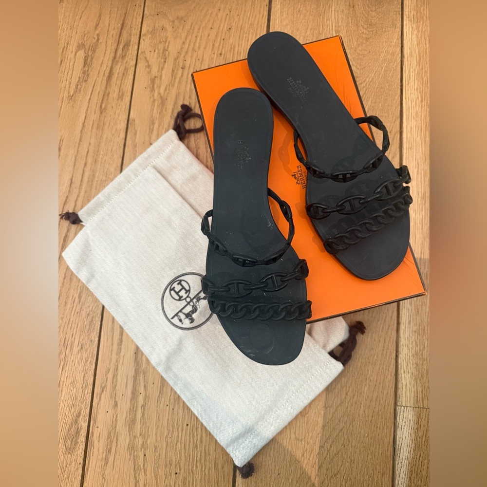 Rubber Chaine d'Ancre Rivage Sandals 41